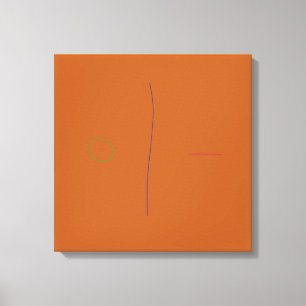 Toile Pain Orange