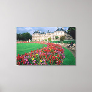 Toile Palais de Luxembourg à Paris, France.
