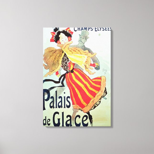 Toile Palais des Glaces", Champs Elysées, Paris, 1893 (Recto)