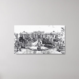 Toile Palais du Calme de la Mer et de l'Horloge de l'Eau