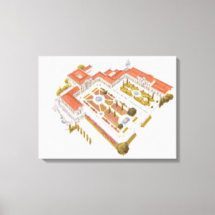 Toile Palais National Queluz. Lisbonne Portugal