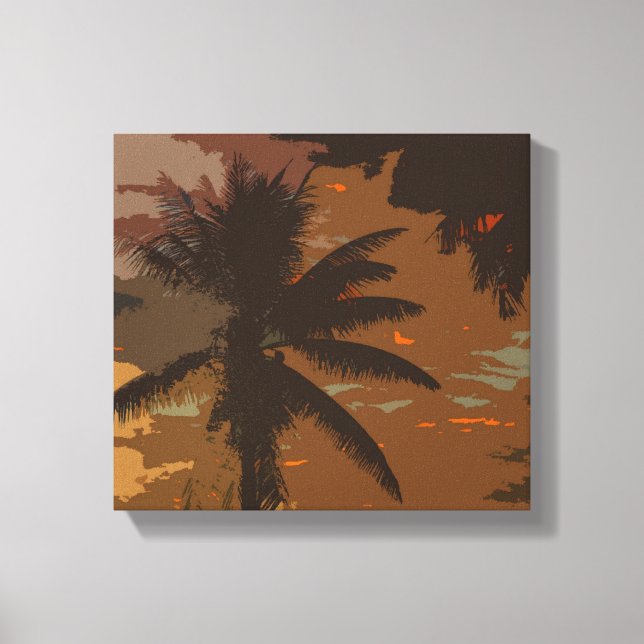 Toile Palm Tree Dreams 1 (Recto)