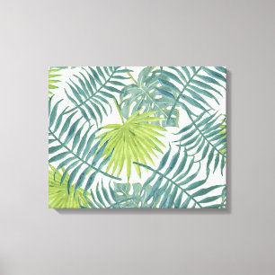 Toile Palm Tree Fronds Peinture hawaïenne