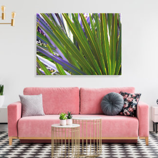 Toile Palmetto Tropicale