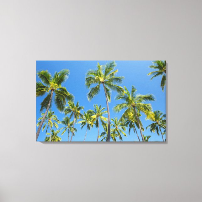 Toile Palmiers à coco, Pu'uhonua o Honaunau 2 (Recto)