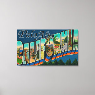 Toile Palo Alto, la Californie - grandes scènes de