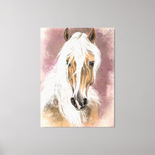 Toile Palomino Horse Canvas Imprimer
