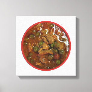 Toile Panang Thai Curry [พ ะ แ น ง] ... Thaïlande
