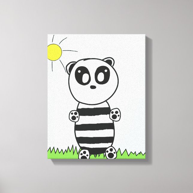 Toile Panda Enfants (Recto)