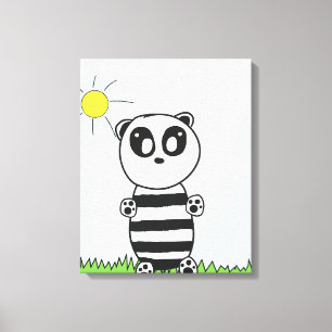 Toile Panda Kids