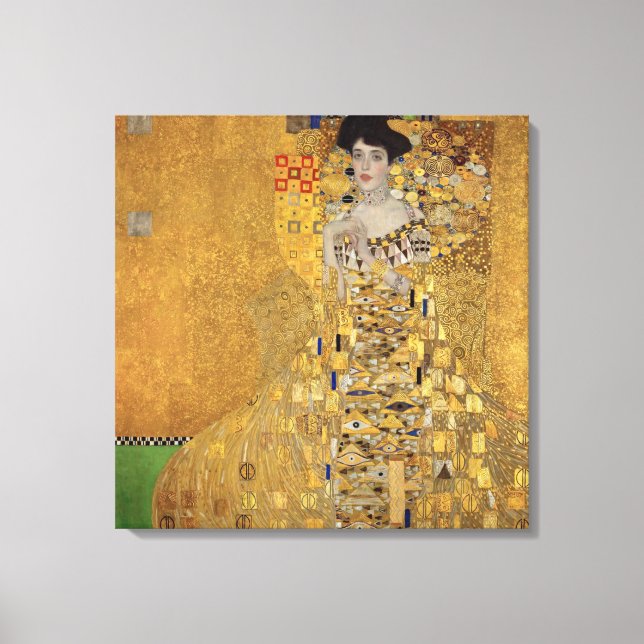 TOILE PANEL CANVAS : GUSTAV KLIMT : ADELE BLOCH BAUER (Recto)