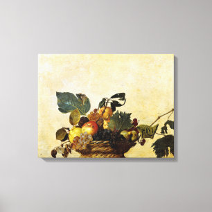Toile Panier aux fruits, Caravaggio