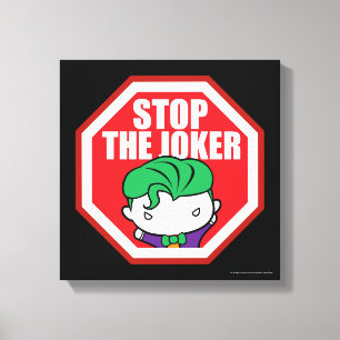 Toile Panneau Chibi "Stop The Joker"