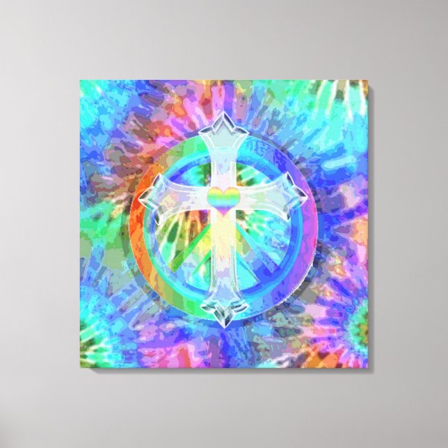 Toile Panneau Croix-Paix (Recto)