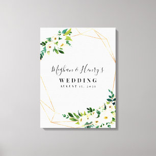 Toile Panneau de Bienvenue Mariage, Panneau de Bienvenue