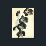 Toile Panneaux bleus orchidées III<br><div class="desc">Floral</div>