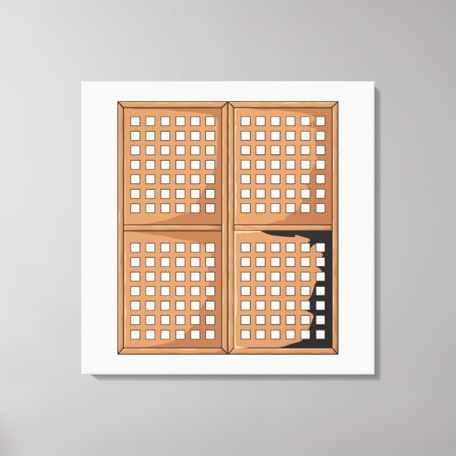 Toile Panneaux de fenêtre Coques Capiz personnalisés Inv (Recto)