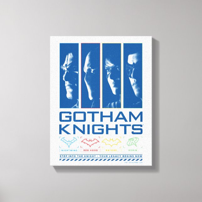 Toile Panneaux de visage Gotham Knights (Recto)