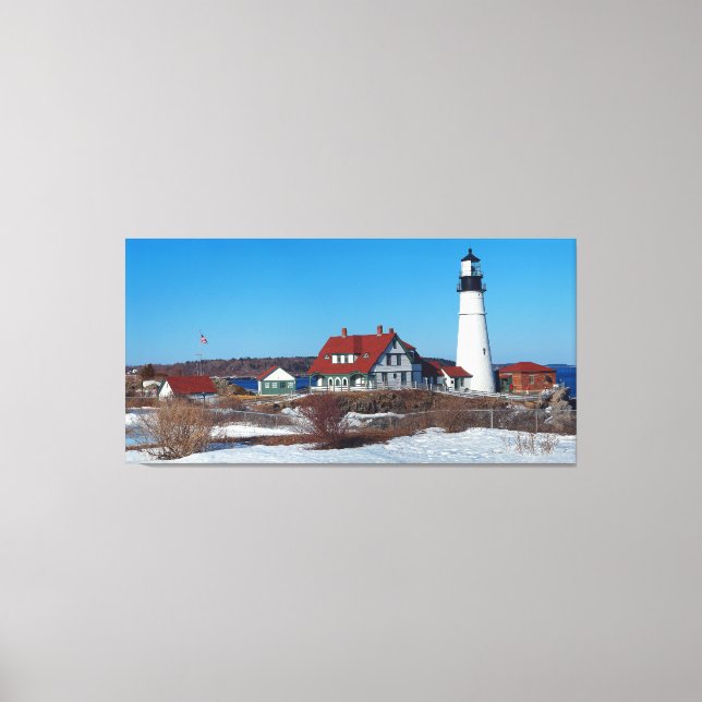 Toile Pano du phare de Portland Head (Recto)