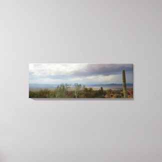 Toile Panorama de l'Arizona Monsoon paysage