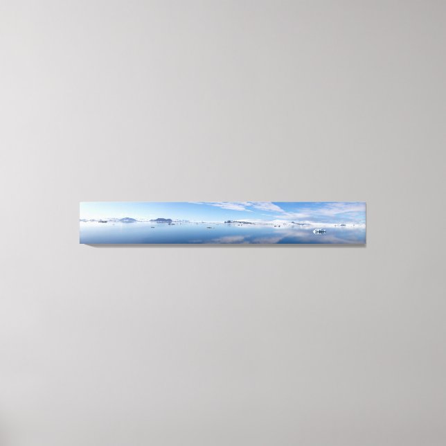 Toile Panorama du son antarctique (Recto)