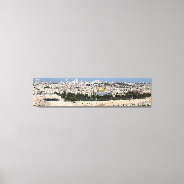Toile Panorama Jerusalem City Canvas (Recto)