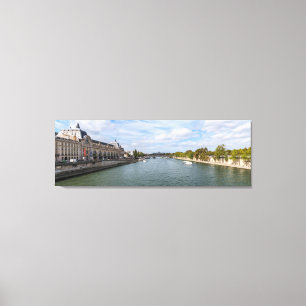 Toile Panoramique du Musée d'Orsay depuis le Pont Royal