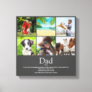 Toile Papa Papa Papa Papa Papa Définition 6 Photo Gray