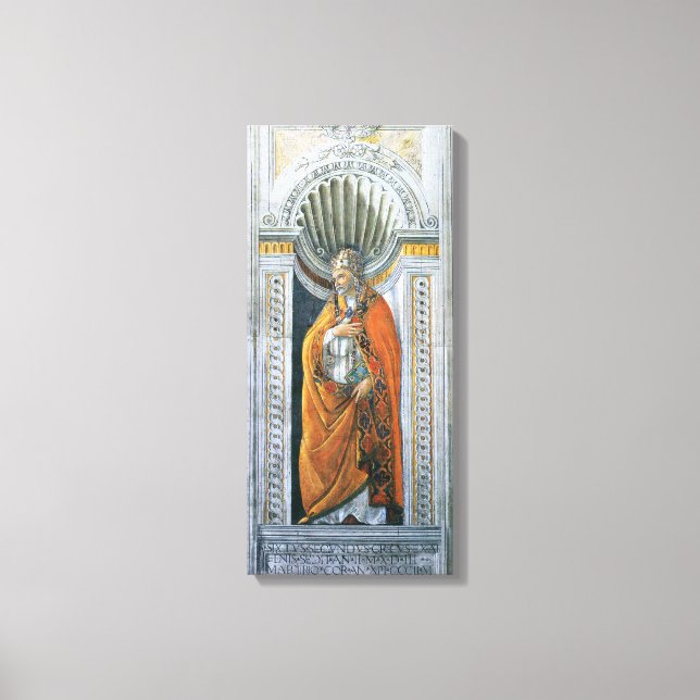 Toile Pape Saint Sixte II par Sandro Botticelli (Recto)