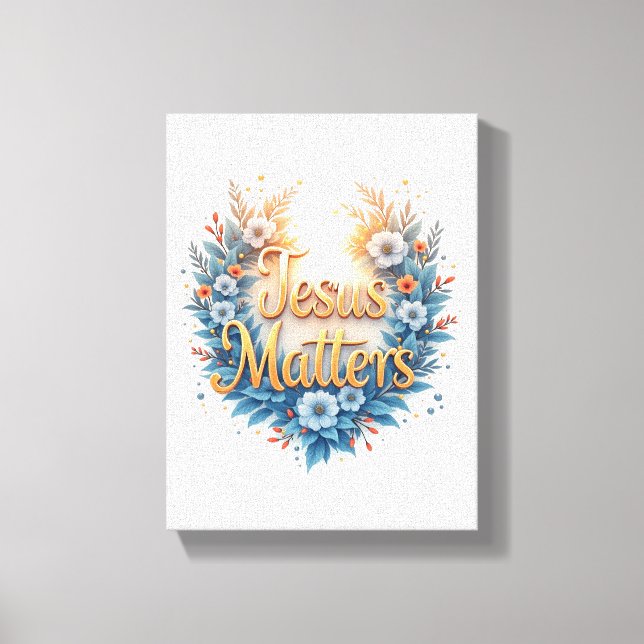 Toile Papier de peinture de Jesus Matters (Recto)