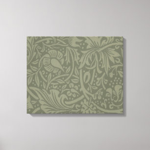 Toile Papier peint floral Narcisse William Morris