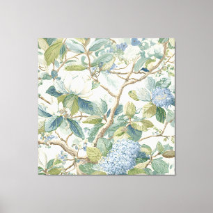 Toile Papier peint Magnolia Little Willow Floral Coastal