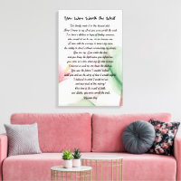 Papier peint poème d'amour aquarelle pour mariage