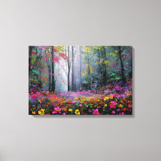 Toile Papier Peint Scène de la Nature Fleur Colorée – Pa