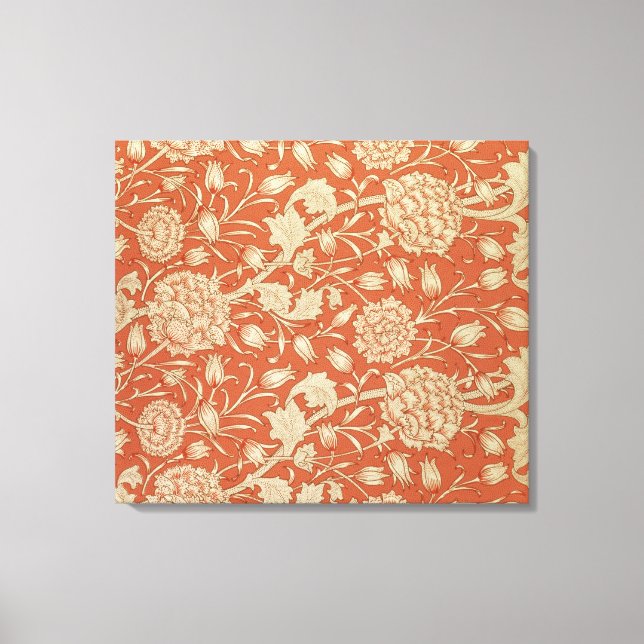 Toile Papier peint Tulip, 1875 (Recto)