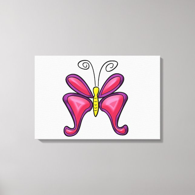 Toile Papillon (Recto)