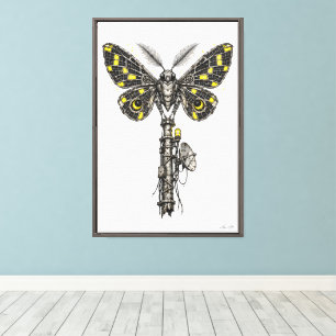Toile Papillon de la Dernière Lumière