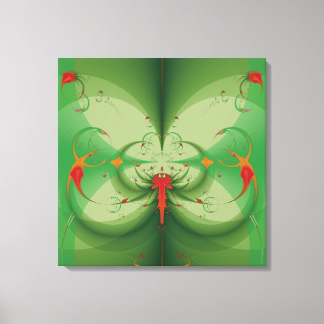 Toile Papillon de printemps (Recto)