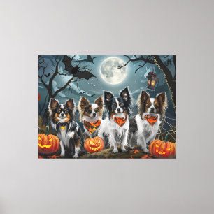 Toile Papillon Halloween Épouvantable