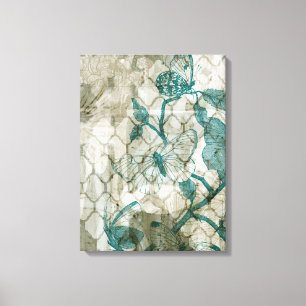 Toile Papillons d'arabesque VI