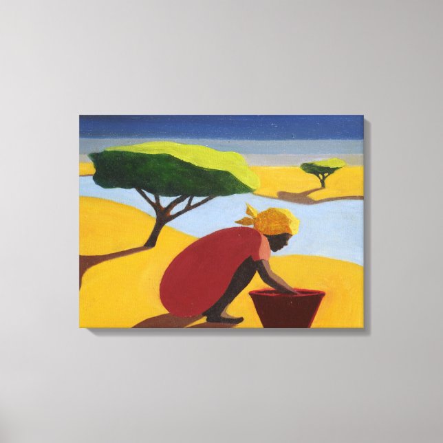 Toile Par la rivière 2007 (Recto)