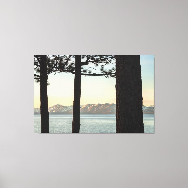 Toile Par le lac Tahoe (Recto)