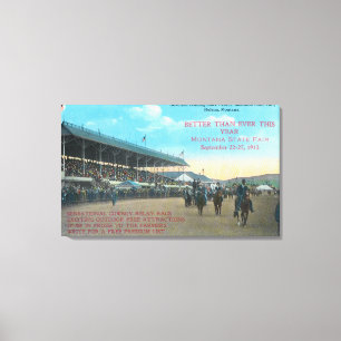 Toile Parade stock à la Foire de l'Etat du Montana Helen