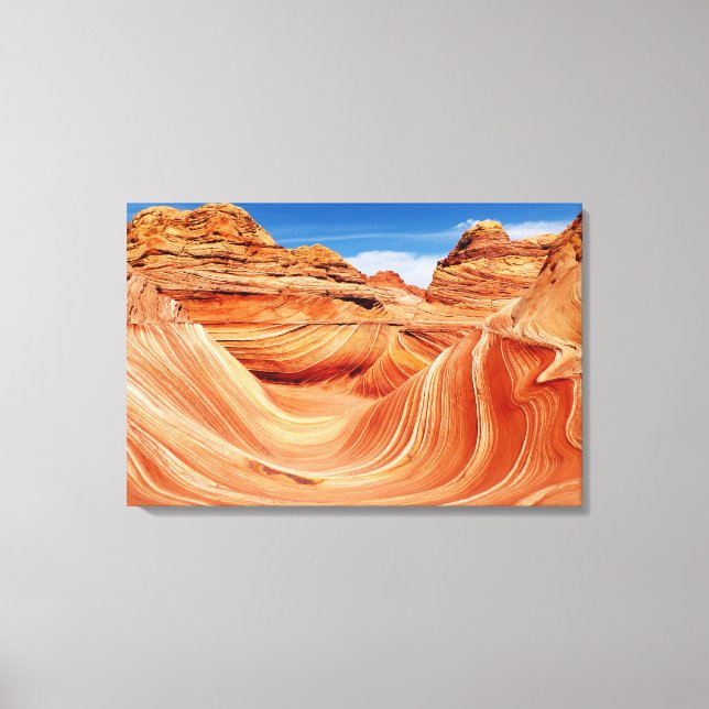 Toile Paradis des photographes The Wave Original Fine Ar (Recto)