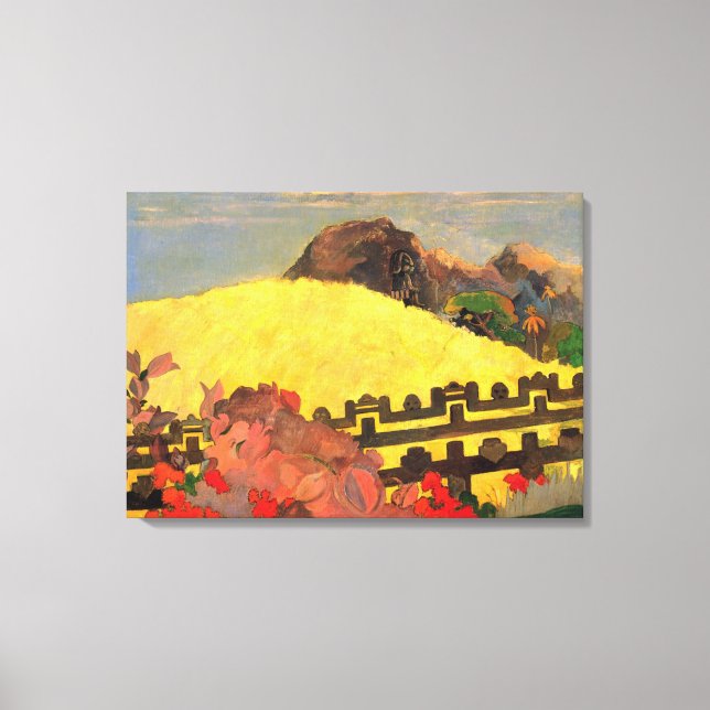 Toile 'Parahi Te Marae' - Paul Gauguin (Recto)