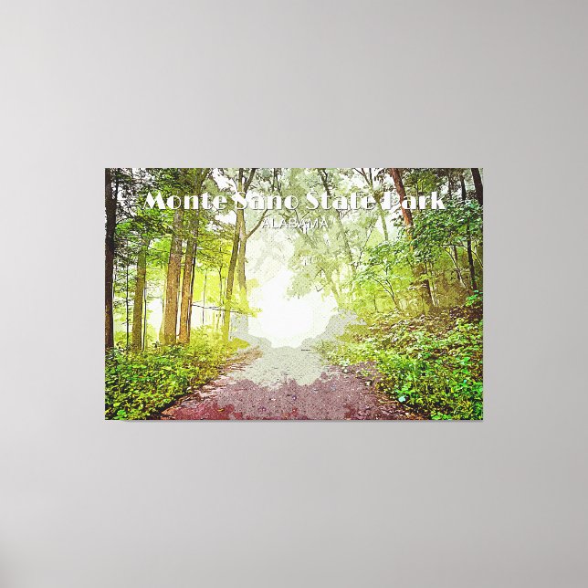 Toile Parc d'état de Monte Sano (Recto)