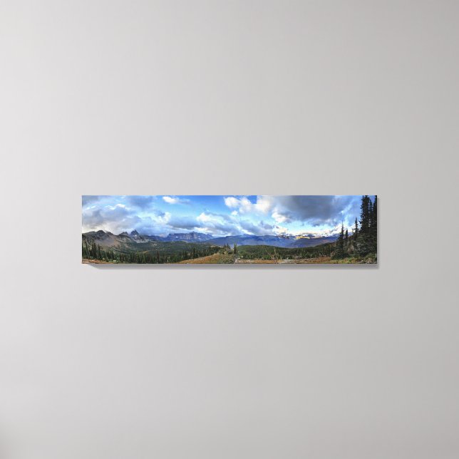 Toile Parc Granite - Parc national des Glaciers (Recto)