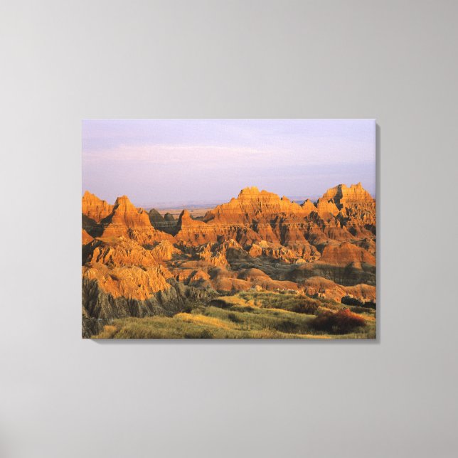 Toile Parc national de Badlands dans le Dakota du Sud (Recto)