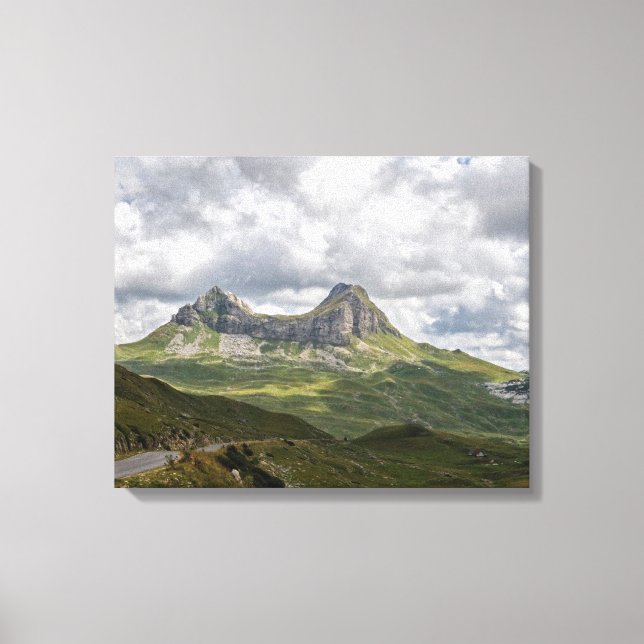 Toile Parc national de Durmitor au Monténégro (Recto)