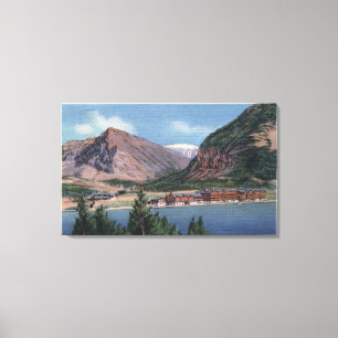 Toile Parc national de glacier, la TA - beaucoup hôtel